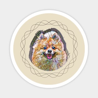 Pomeranian Magnet